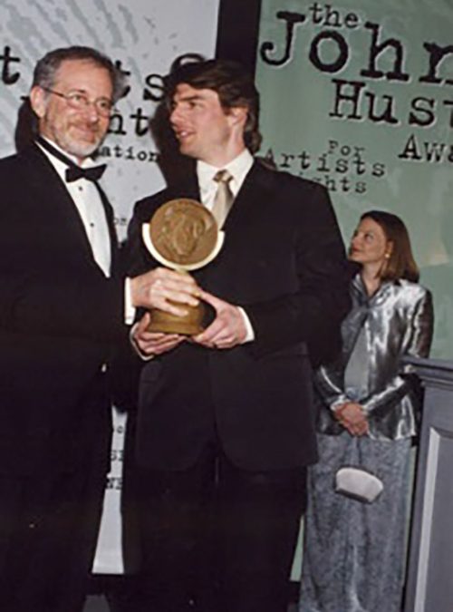 Tom Cruise 1998 John Huston Award Honoree